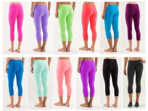 NWT-WHOLESALE-LULULEMON-WUNDER-UNDER-CROP-Discounted-Lulu-Candy-Colors-Crops-Yoga-Capris-Sport-Pants-Legging